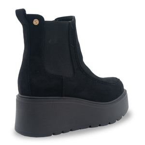 BOTIN MUJER STHEF CASUAL NEGRO 8247