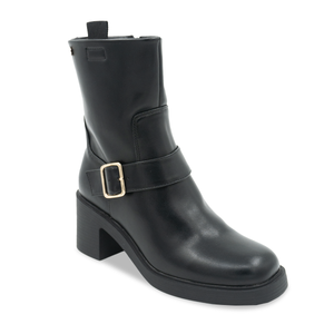 BOTIN MUJER STHEF CASUAL NEGRO 8249