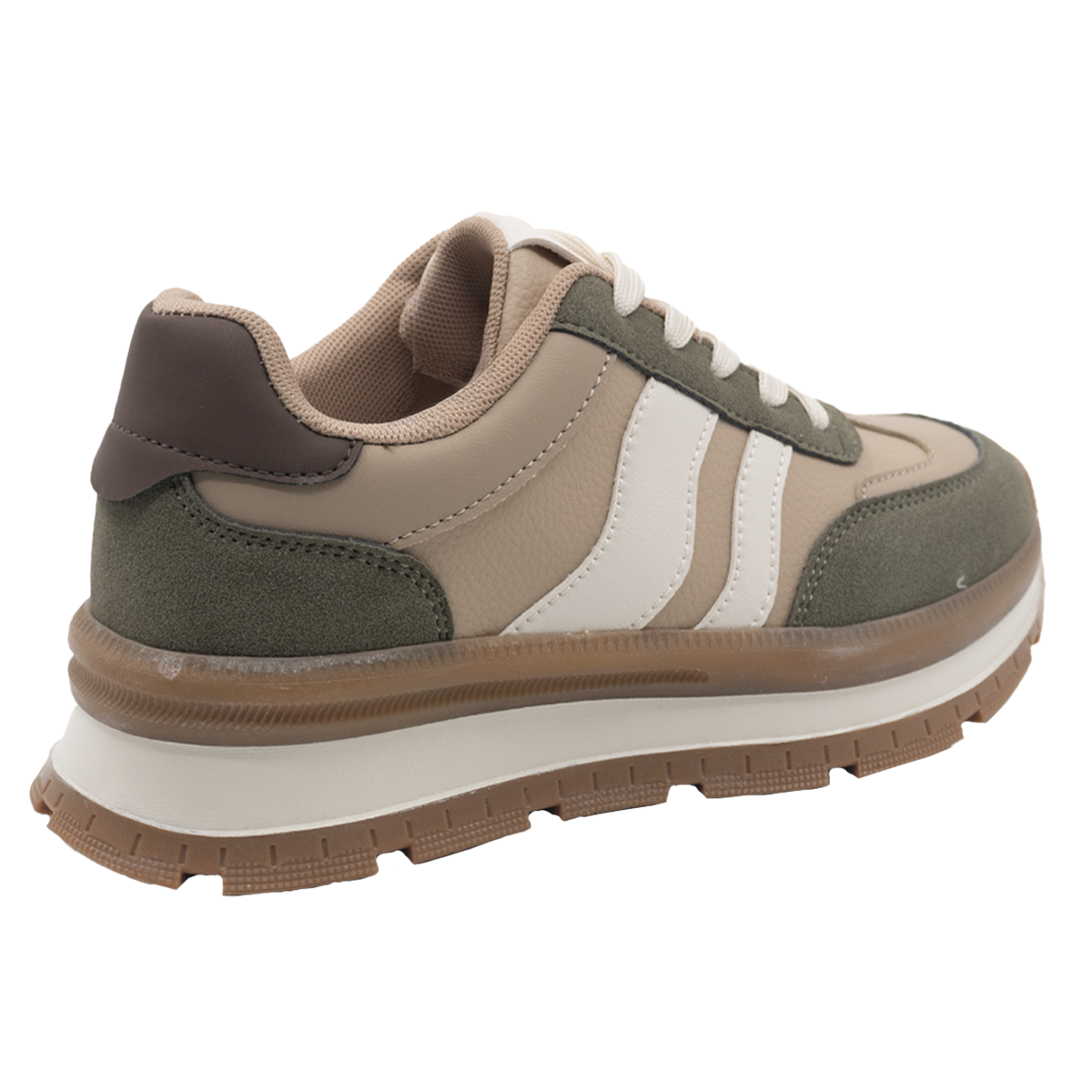 ZAPATILLA MUJER STHEF CASUAL VERDE 8263