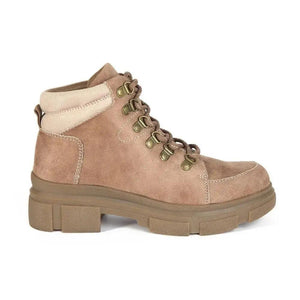 Botines Combat Mujer 7601 TAUPE-STHEF