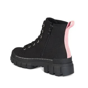 Botines Combat Mujer 7608 NEGRO-STHEF