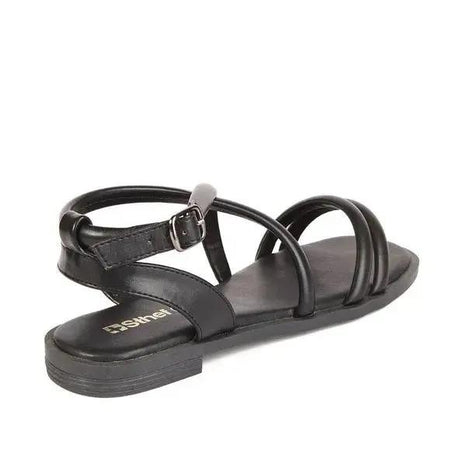 SANDALIA MUJER STHEF CASUAL NEGRO 7743 Sthef