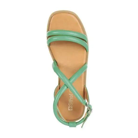 SANDALIA MUJER STHEF CASUAL VERDE 7743 Sthef