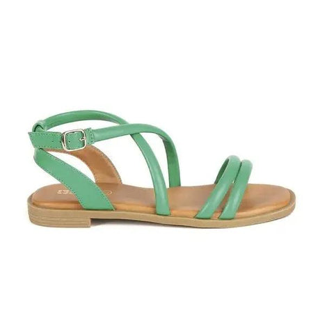 SANDALIA MUJER STHEF CASUAL VERDE 7743 Sthef