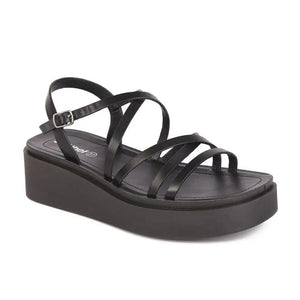 SANDALIA MUJER STHEF CASUAL NEGRO 7749 Sthef