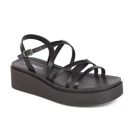 SANDALIA MUJER STHEF CASUAL NEGRO 7749 Sthef