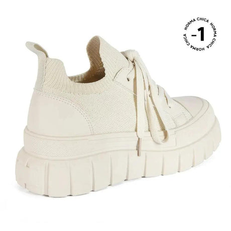 ZAPATILLA MUJER STHEF URBANA BEIGE 7561 TXTL Sthef