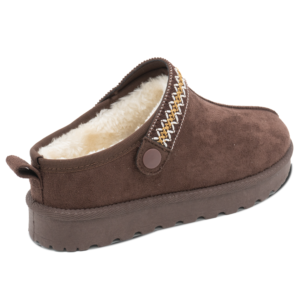 PANTUFLA MUJER STHEF MARRON 8265