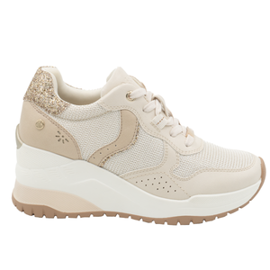 ZAPATILLA MUJER STHEF CASUAL BEIGE 8273