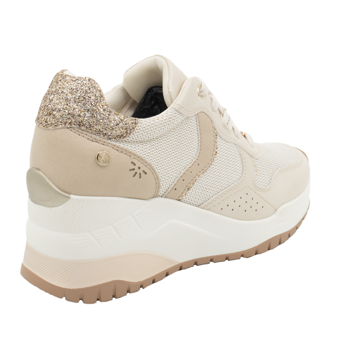 ZAPATILLA MUJER STHEF CASUAL BEIGE 8273
