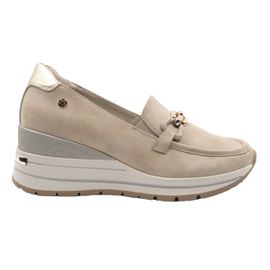 MOCASIN MUJER STHEF BEIGE 8274