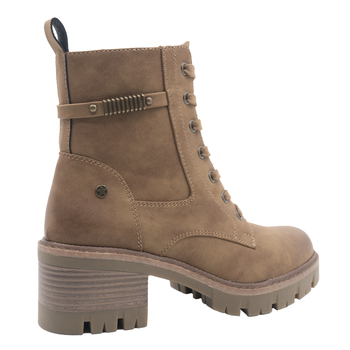 BOTIN MUJER STHEF CASUAL TAUPE 8275