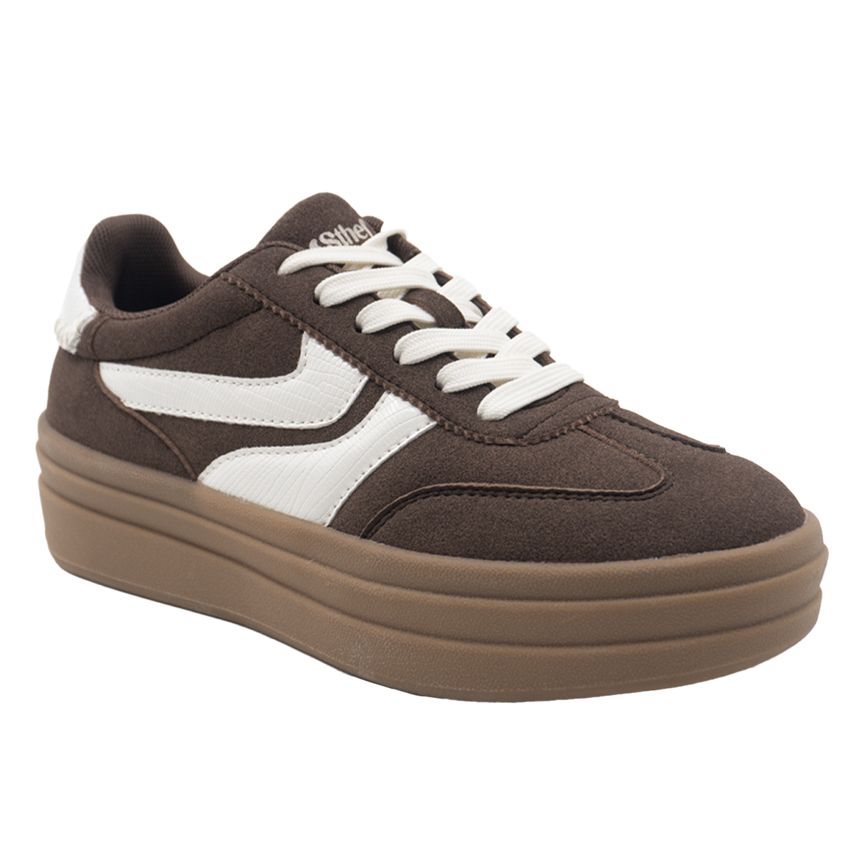ZAPATILLA MUJER STHEF CASUAL MARRON 8276