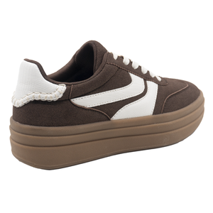 ZAPATILLA MUJER STHEF CASUAL MARRON 8276