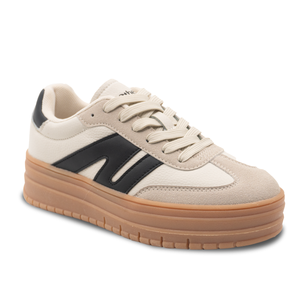 ZAPATILLA MUJER STHEF CASUAL BEIGE 8278