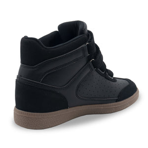 ZAPATILLA MUJER STHEF CASUAL NEGRO 8279