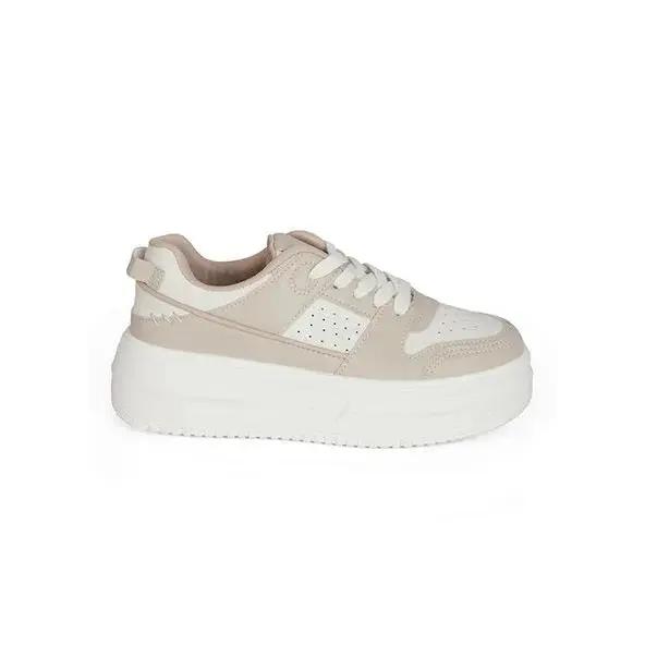 ZAPATILLA MUJER STHEF URBANA BEIGE 7697 Sthef
