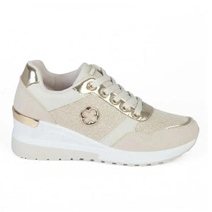 ZAPATILLA MUJER STHEF TRENDY BEIGE 7910 Sthef