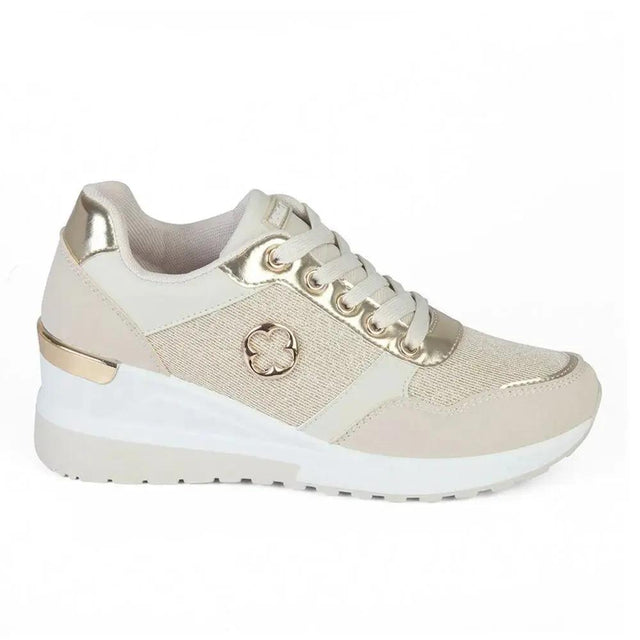 ZAPATILLA MUJER STHEF TRENDY BEIGE 7910 Sthef