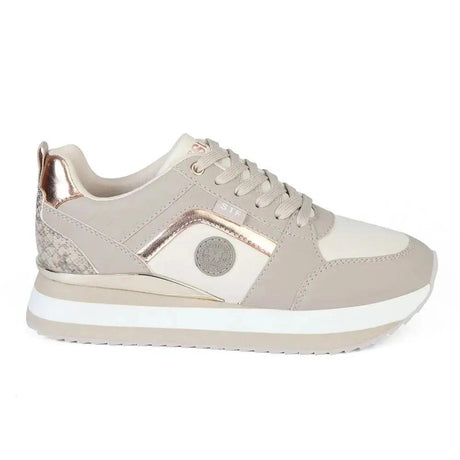 ZAPATILLA MUJER STHEF URBANA BEIGE 7916 Sthef