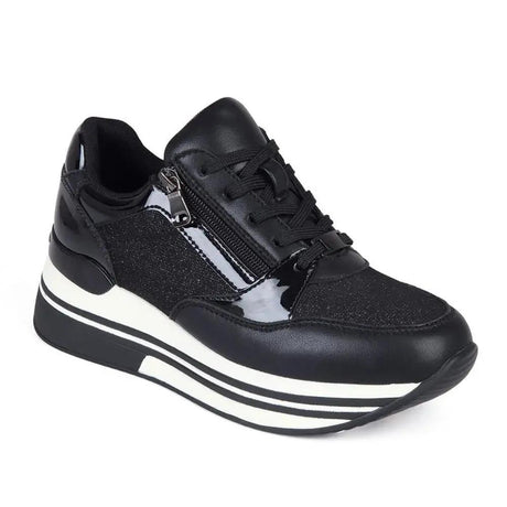 ZAPATILLA MUJER STHEF TRENDY NEGRO 7923 Sthef