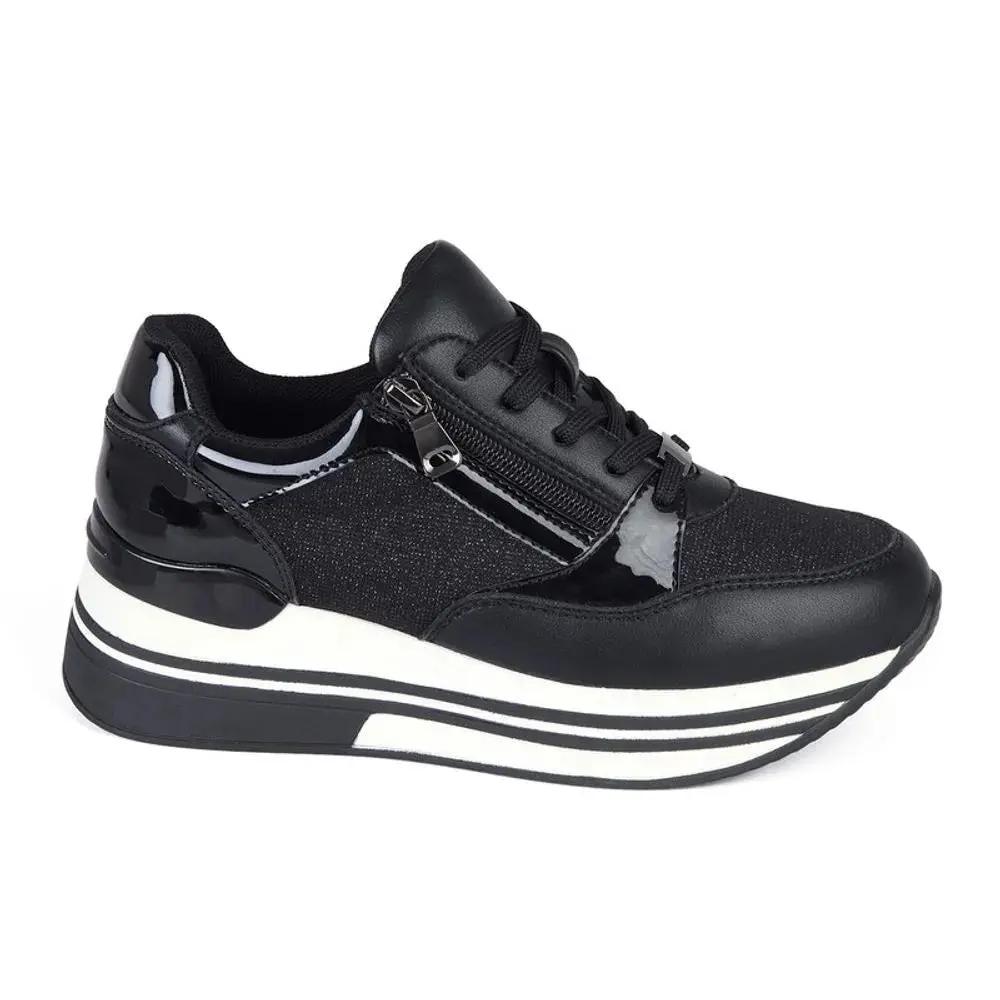 ZAPATILLA MUJER STHEF TRENDY NEGRO 7923 Sthef