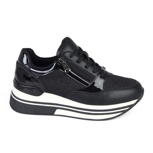 ZAPATILLA MUJER STHEF TRENDY NEGRO 7923 Sthef