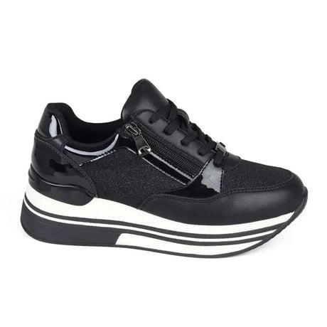 ZAPATILLA MUJER STHEF TRENDY NEGRO 7923 Sthef