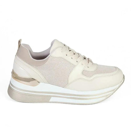 ZAPATILLA MUJER STHEF TRENDY BEIGE 7924 Sthef