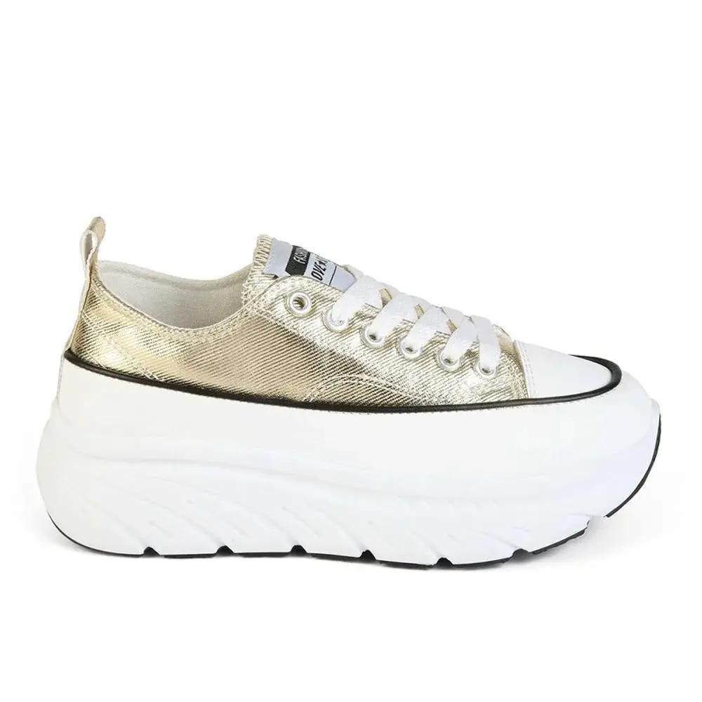 ZAPATILLA MUJER STHEF CASUAL DORADO 8033 Sthef