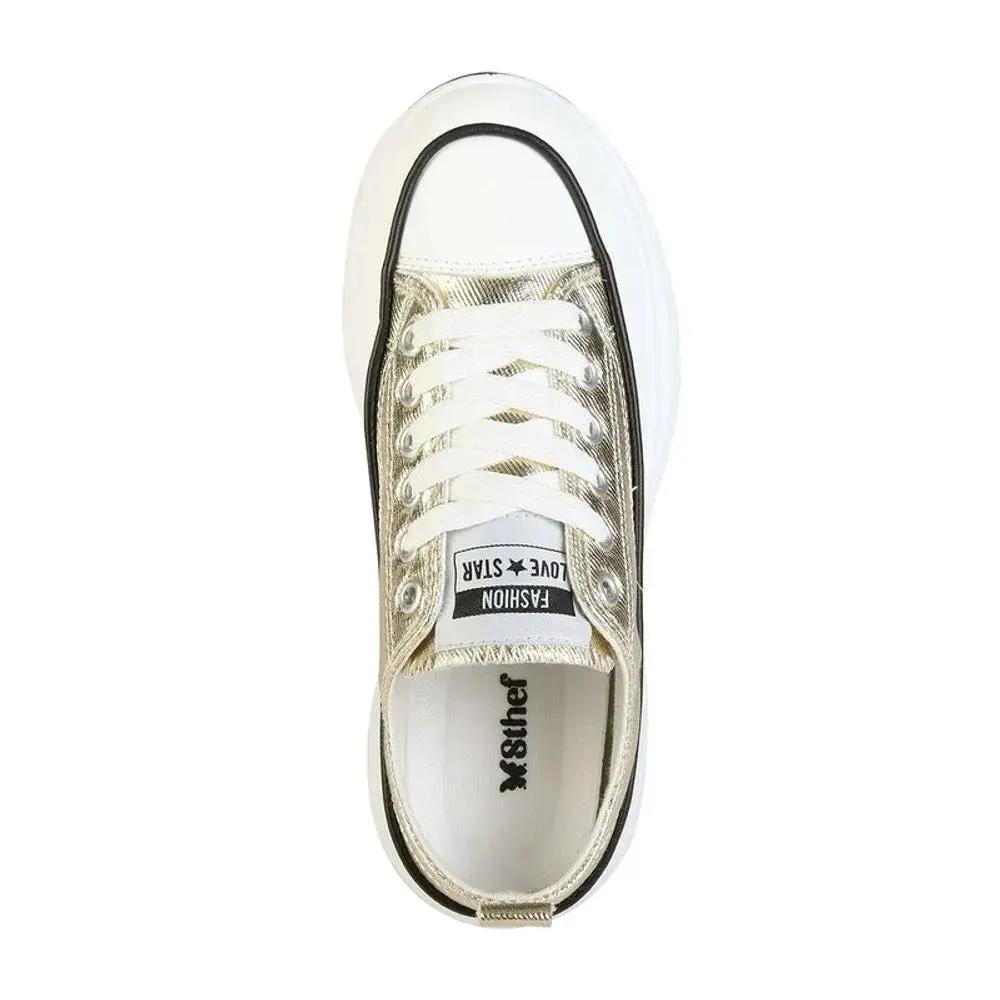 ZAPATILLA MUJER STHEF CASUAL DORADO 8033 Sthef