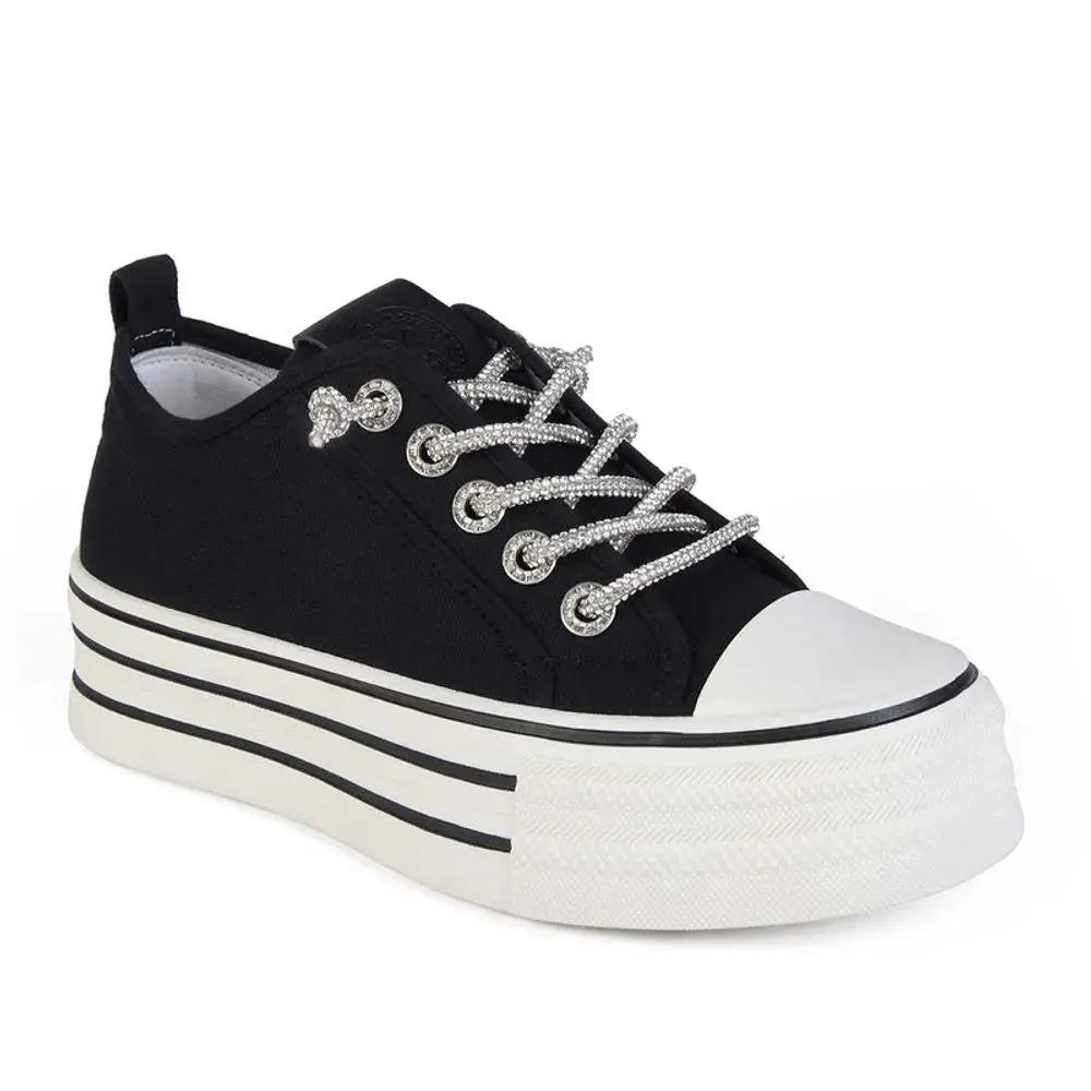 ZAPATILLA MUJER STHEF CASUAL NEGRO 8038 Sthef