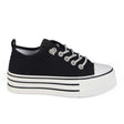 ZAPATILLA MUJER STHEF CASUAL NEGRO 8038 Sthef