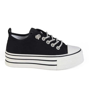 ZAPATILLA MUJER STHEF CASUAL NEGRO 8038 Sthef
