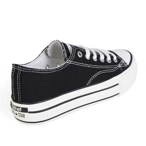 ZAPATILLA MUJER STHEF CASUAL NEGRO 8079 Sthef