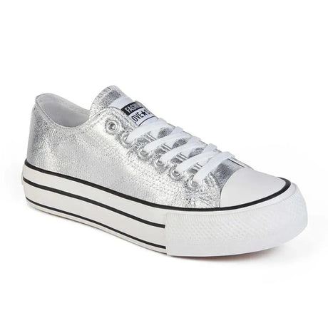 ZAPATILLA MUJER STHEF CASUAL PLATA 8081 Sthef