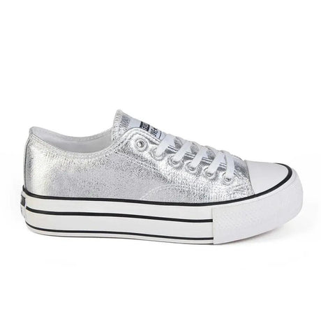 ZAPATILLA MUJER STHEF CASUAL PLATA 8081 Sthef