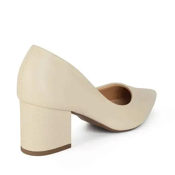Zapato Vestir Mujer 13630-01 Xxx Manteiga Mikaela Mikaela