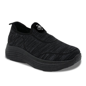 ZAPATILLA MUJER STHEF CASUAL NEGRO 8282