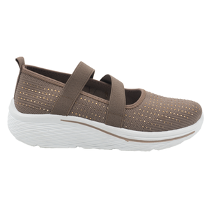 ZAPATILLA MUJER STHEF CASUAL KHAKI 8283