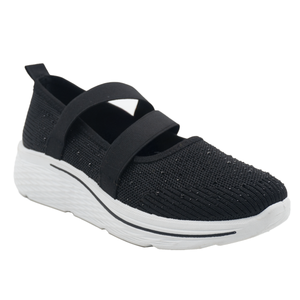 ZAPATILLA MUJER STHEF CASUAL NEGRO 8283
