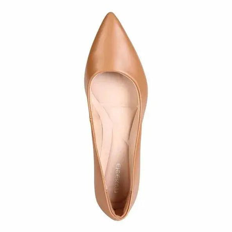 ZAPATO MUJER MIKAELA VESTIR CAPUCCINO/DOURADO 20462-01 Mikaela