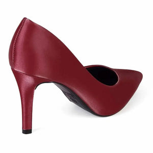 ZAPATO MUJER MIKAELA VESTIR BURGUNDY 13560-01 Mikaela