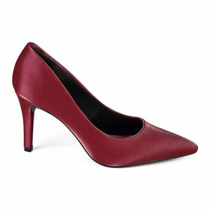 ZAPATO MUJER MIKAELA VESTIR BURGUNDY 13560-01 Mikaela