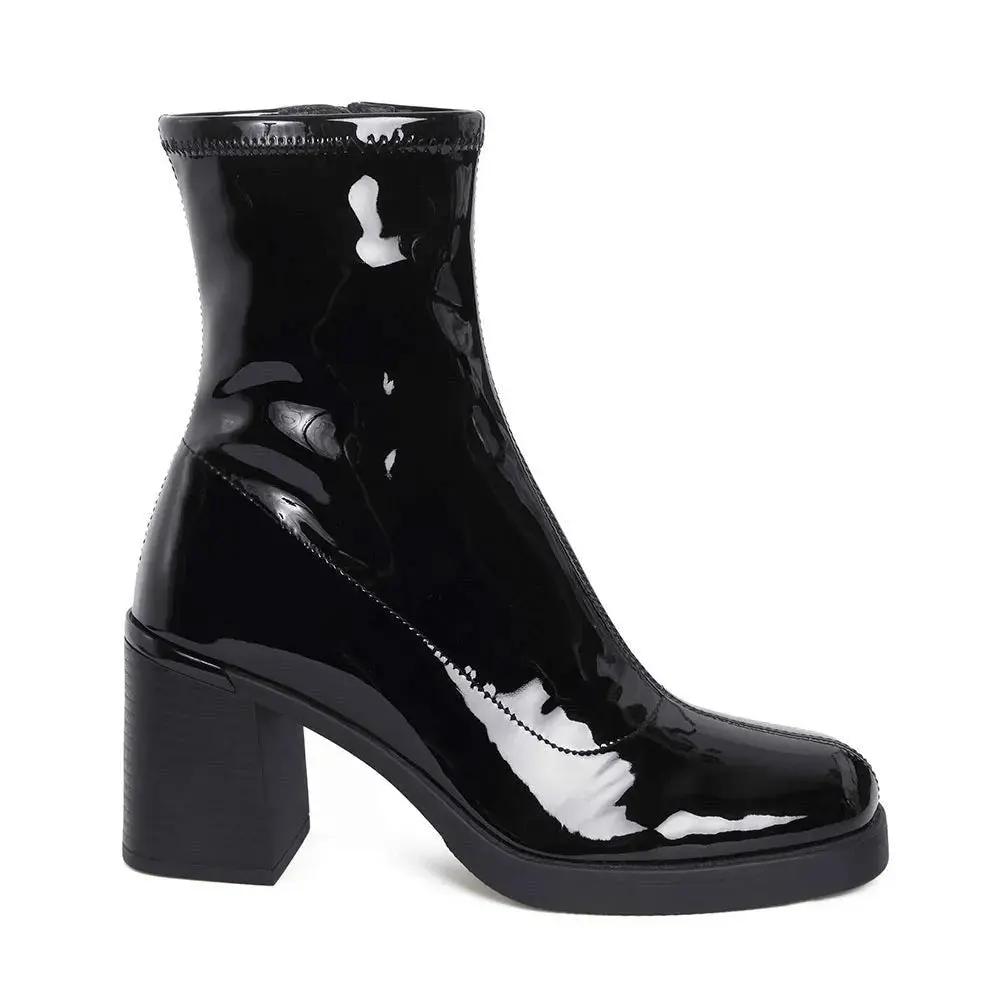 Botin Vestir Mujer  8113 Negro Sthef