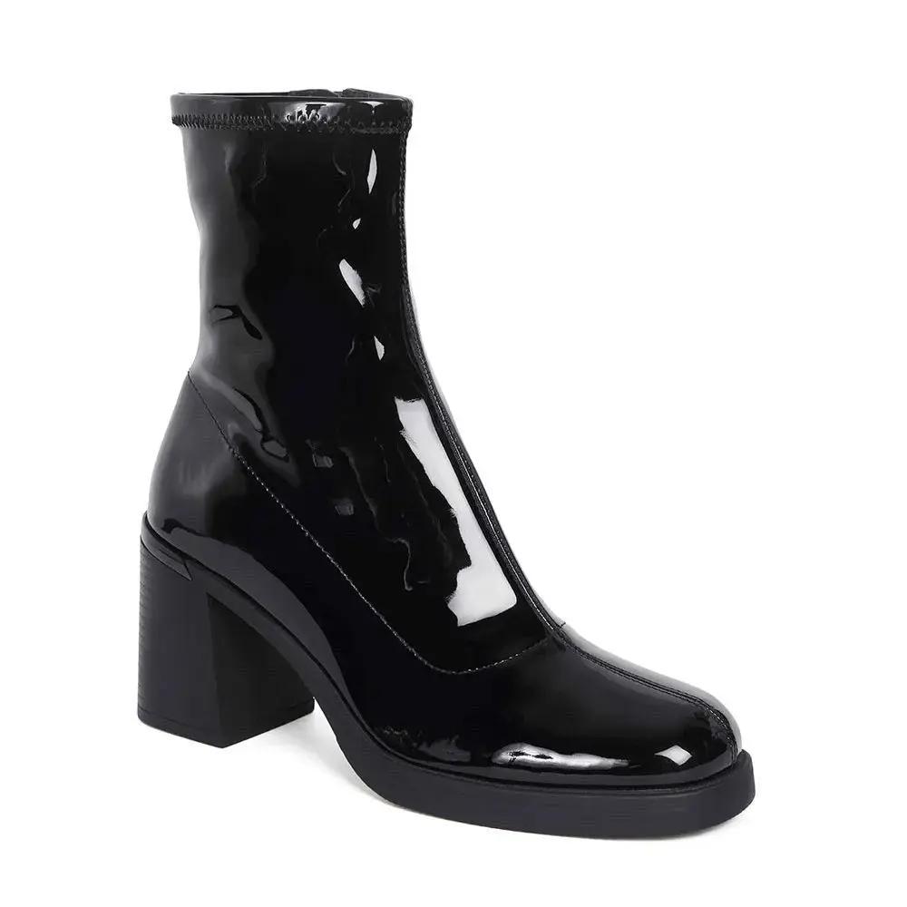 Botin Vestir Mujer  8113 Negro Sthef
