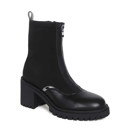 Botin Vestir Mujer 8110 Negro Sthef