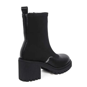 Botin Vestir Mujer 8110 Negro Sthef
