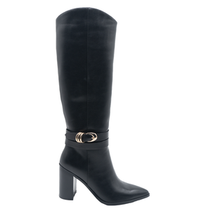 BOTA MUJER STHEF VESTIR NEGRO 8314