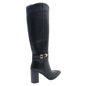 BOTA MUJER STHEF VESTIR NEGRO 8314